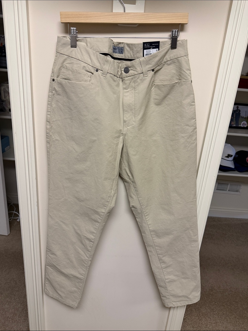 Light Khaki Men's Chino Pants by VRST